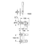Смеситель для ванны Grohe Concetto 32212001 хром-фото2