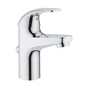 Смеситель однорычажный для раковины DN 15 GROHE BauCurve 32805000 хром-фото1