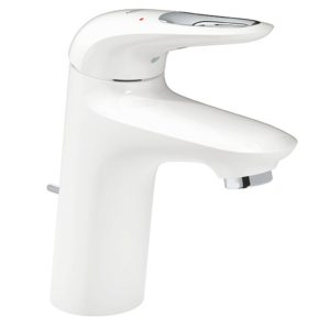 Смеситель для раковины однорычажный Grohe Eurostyle New 33558LS3 белая луна хром-фото1