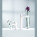 Смеситель для раковины однорычажный Grohe Eurostyle New 33558LS3 белая луна хром-фото6