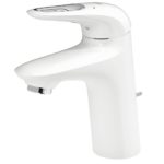Смеситель для раковины однорычажный Grohe Eurostyle New 33558LS3 белая луна хром-фото7