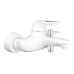Смеситель для ванны однорычажный Grohe Eurostyle New 33591LS3 белая луна хром-фото1