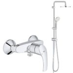 Душевая система Grohe New Tempesta со смесителем 124410 хром-фото1