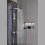 Душевая система со смесителем Grohe Euphoria Cube 230 23147001 хром-фото7
