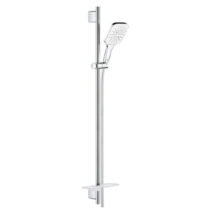 Душевой гарнитур GROHE Rainshower 130 SmartActive Cube 26586LS0 белая луна-фото1