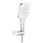 Душевой набор GROHE Rainshower 130 SmartActive Cube 26588LS0 белая луна-фото1