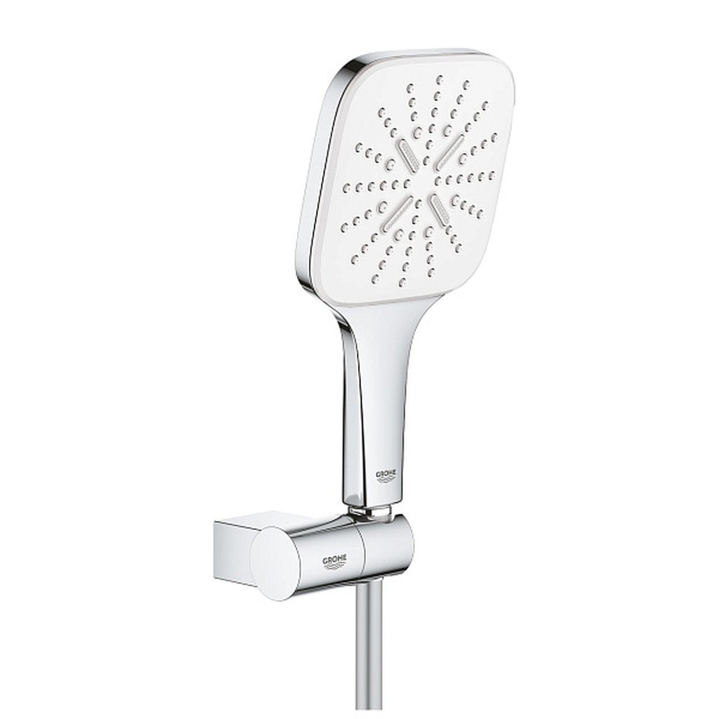Душевой набор GROHE Rainshower 130 SmartActive Cube 26588LS0 белая луна-фото1 Душевой набор GROHE Rainshower 130 SmartActive Cube 26588LS0 белая луна-фото1