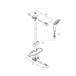Душевой гарнитур Grohe Euphoria 27230001 хром-фото4