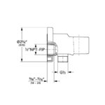 Подключение для душевого шланга Grohe Relexa 28629000 хром-фото2