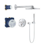 Душевая система Grohe Grohtherm с верхним душем Rainshower SmartActive 310 34705000 хром-фото1