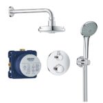 Встраиваемая душевая система с Rainshower Cosmopolitan 160 GROHE Grohtherm 34735000 хром-фото1