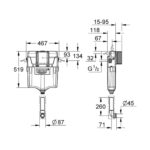 Смывной бачок Grohe GD2 38661000-фото3