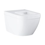 Подвесной унитаз безободковый GROHE Euro Ceramic 39328 000 39328000 цвет белый смыв торнадо-фото1