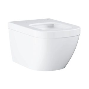Подвесной унитаз безободковый GROHE Euro Ceramic 39328 000 39328000 цвет белый смыв торнадо-фото1