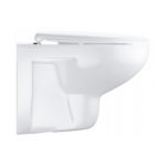 Подвесной унитаз безободковый Grohe Bau Ceramic 39427000 цвет белый смыв торнадо-фото3