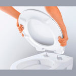 Подвесной унитаз безободковый Grohe Bau Ceramic 39427000 цвет белый смыв торнадо-фото4