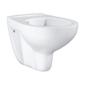 Подвесной унитаз безободковый Grohe Bau Ceramic 39427000 цвет белый смыв торнадо-фото1