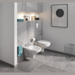 Подвесной унитаз безободковый Grohe Bau Ceramic 39427000 цвет белый смыв торнадо-фото6