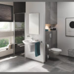 Подвесной унитаз безободковый Grohe Bau Ceramic 39427000 цвет белый смыв торнадо-фото9