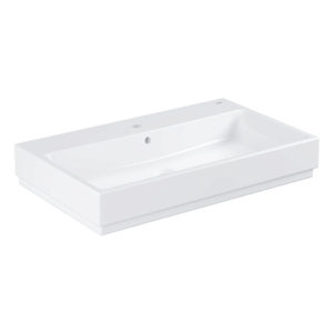 Раковина подвесная 80 Grohe Cube Ceramic 3946900H цвет белый 490*800-фото1