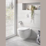 Унитаз подвесной с сиденьем Grohe Euro Ceramic 39554000 цвет белый смыв торнадо-фото5