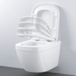 Унитаз подвесной с сиденьем Grohe Euro Ceramic 39554000 цвет белый смыв торнадо-фото6