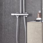 Душевая система с термостатом Grohe Euphoria 27296001 хром-фото4