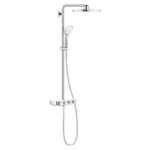 Душевая система с термостатом настенная Grohe Euphoria SmartControl System 310 Duo 26507LS0 белая луна-фото3