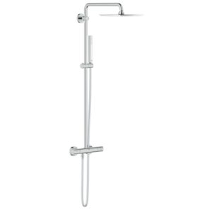 Душевая система с термостатом настенная Grohe Euphoria Cube XXL 230 26187 000 хром-фото2