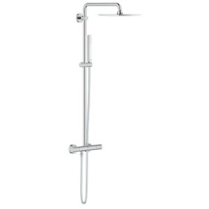 Душевая система с термостатом настенная Grohe Euphoria Cube XXL 230 26187 000 хром-фото1