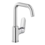 Смеситель KLUDI X1 320280575 для раковины высокий хром-фото1