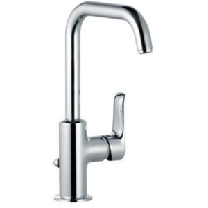 Смеситель KLUDI TERCIO 380230575 для раковины высокий хром-фото1