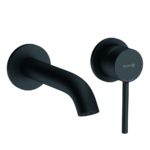 Смеситель KLUDI BOZZ BLACK SET 382443976S для раковины встраиваемый комплект черный-фото2