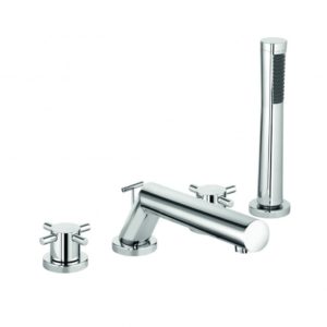 Смеситель KLUDI BOZZ 384240520 на борт ванны хром-фото1