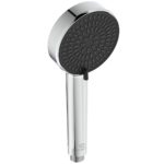 Ручной душ 2-функциональный 100мм ALU + BD580AA хром-фото1