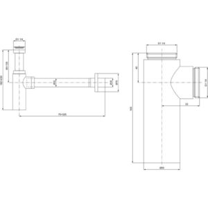 Сифон для раковины 1 1/4 Ideal Standard E0079AA цвет хром-фото2
