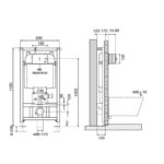 Инсталляция для унитаза OLI74 Plus Sanitarblock Happy Air 600859-фото2