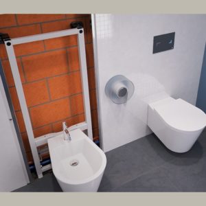 Инсталляция для биде OLI Bidet Sanitarblock 136078-фото2