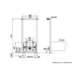 Инсталляция для биде OLI Bidet Sanitarblock 136078-фото3