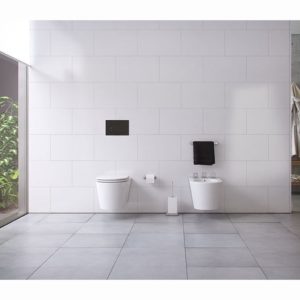 Клавиша смыва GLOBE 152952 механика цвет Черный soft-touch-фото2