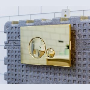 Клавиша смыва GLOBE 152954 механика цвет Золото-фото2