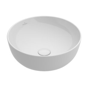 Раковина чаша накладная круглая Villeroy & Boch ARTIS 41794301 цвет белый D430-фото1