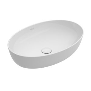 Раковина чаша накладная Villeroy & Boch ARTIS 41986101 цвет белый 610х410-фото1