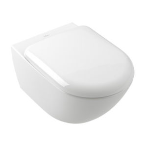 Подвесной унитаз Villeroy & Boch ANTAO 4674T0R1 смыв TwistFlush цвет белый CeramicPlus-фото1