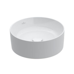 Раковина чаша накладная круглая Villeroy & Boch COLLARO 4A184001 цвет белый D400-фото1
