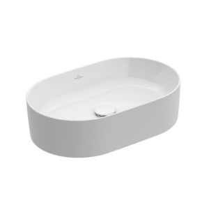 Раковина чаша накладная Villeroy & Boch COLLARO 4A195601 цвет белый 560х360-фото1