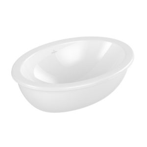 Раковина встраиваемая снизу Villeroy & Boch LOOP & FRIENDS 4A550001 цвет белый 560х380-фото2