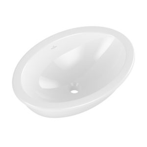 Раковина встраиваемая снизу Villeroy & Boch LOOP & FRIENDS 4A550001 цвет белый 560х380-фото1