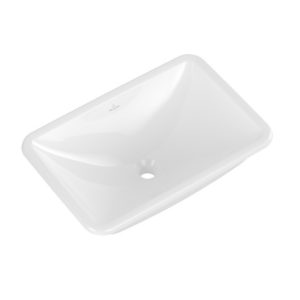Раковина встраиваемая снизу Villeroy & Boch LOOP & FRIENDS 4A580001 цвет белый 615х380-фото1