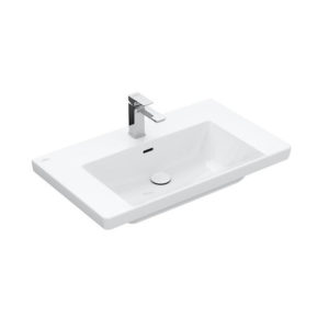Раковина встраиваемая снизу Villeroy & Boch SUBWAY 4A708001 цвет белый 800х470-фото1